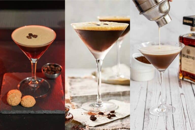 Coffee Recipes - Amaretto Espresso Martini - 01