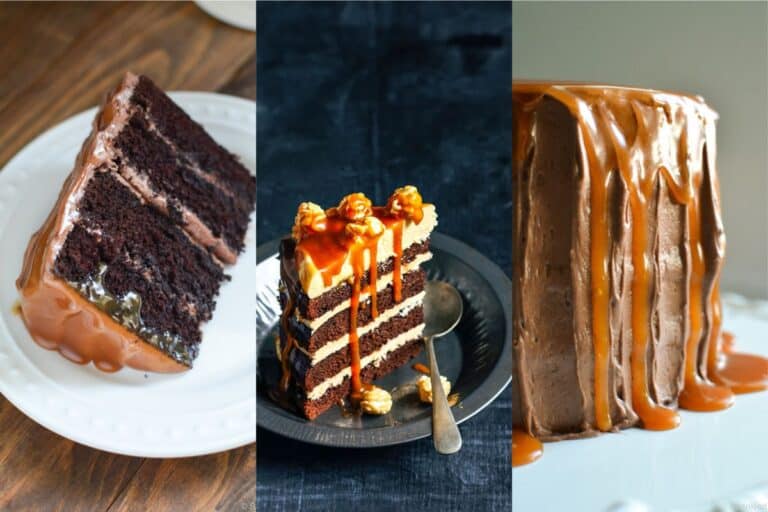 Coffee Recipes - Chocolate, Coffee & Caramel Cake