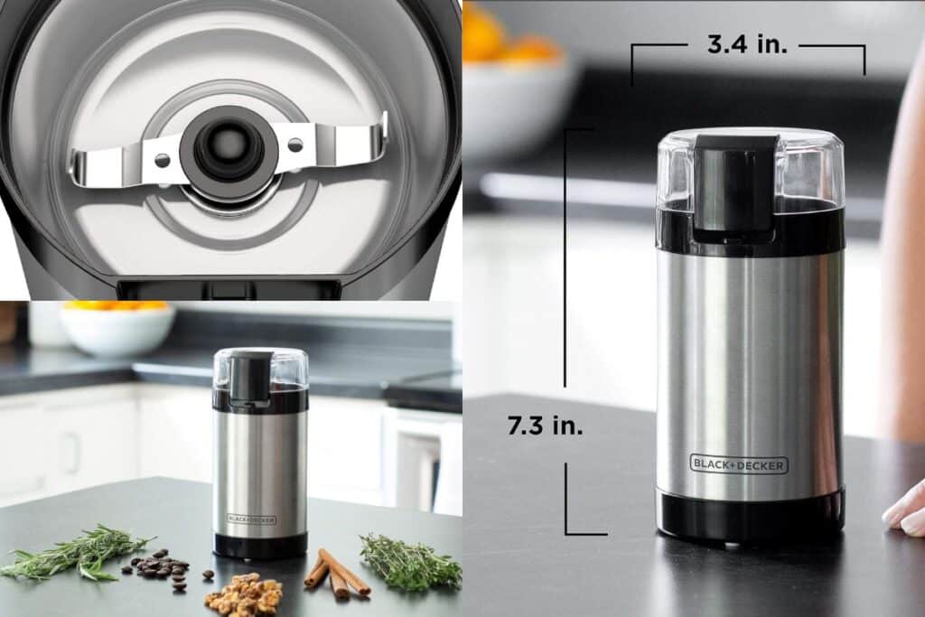 BLACK+DECKER One Touch Coffee Grinder