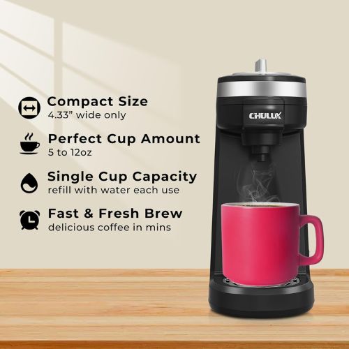 CHULUX Single Serve Coffee Maker