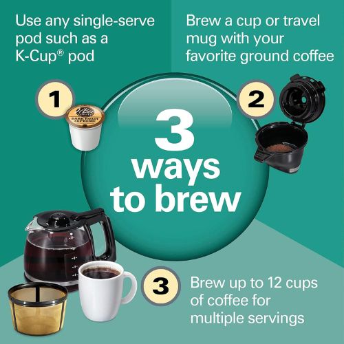 Hamilton Beach FlexBrew Trio 2-Way Coffee Maker