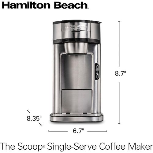 Hamilton Beach The Scoop Single Serve Coffee Maker