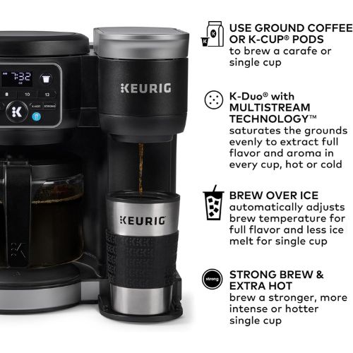 Keurig K-Duo Hot & Iced Single Serve & Carafe Coffee Maker