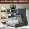 Espresso Machine with Grinder and Milk Frother Steam Wand - Image 2