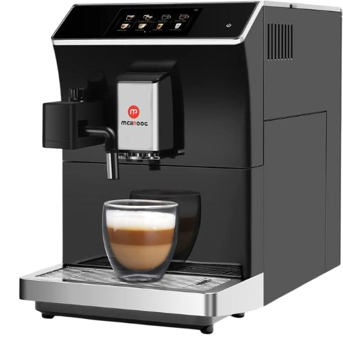 Mcilpoog WS-203 Super-automatic Coffee Machine With Smart Touch Screen-Photoroom