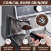 Espresso Machine with Grinder and Milk Frother Steam Wand - Image 7