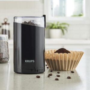 KRUPS Precision Electric Coffee Grinders: 3 oz Capacity, 200W Motor, Stainless Steel Blades