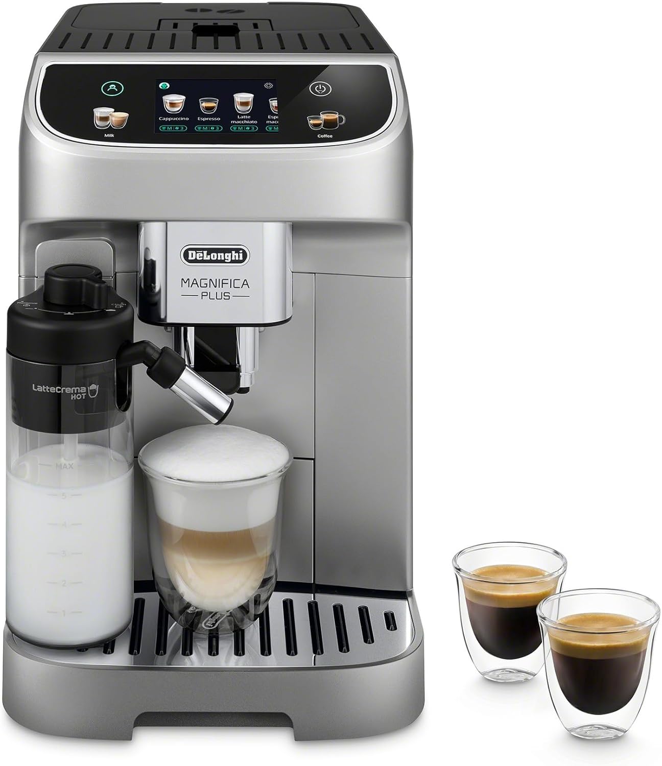 De'Longhi Magnifica Plus Fully Automatic Espresso Machine with Automatic Milk Frother