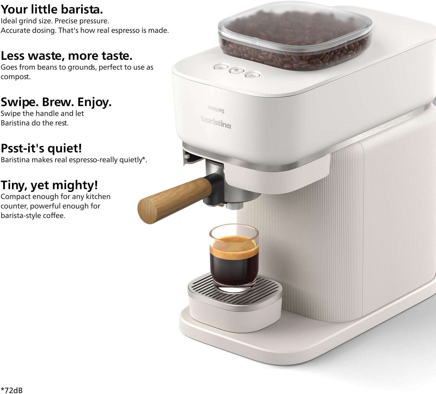 PHILIPS Baristina Automatic Portafilter Espresso Machine