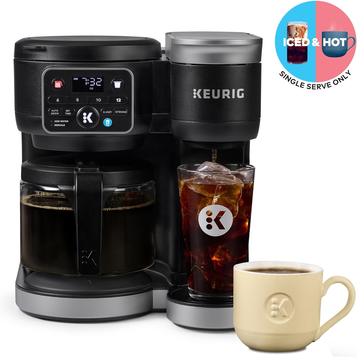 Keurig K-Duo Hot & Iced Single Serve & Carafe Coffee Maker