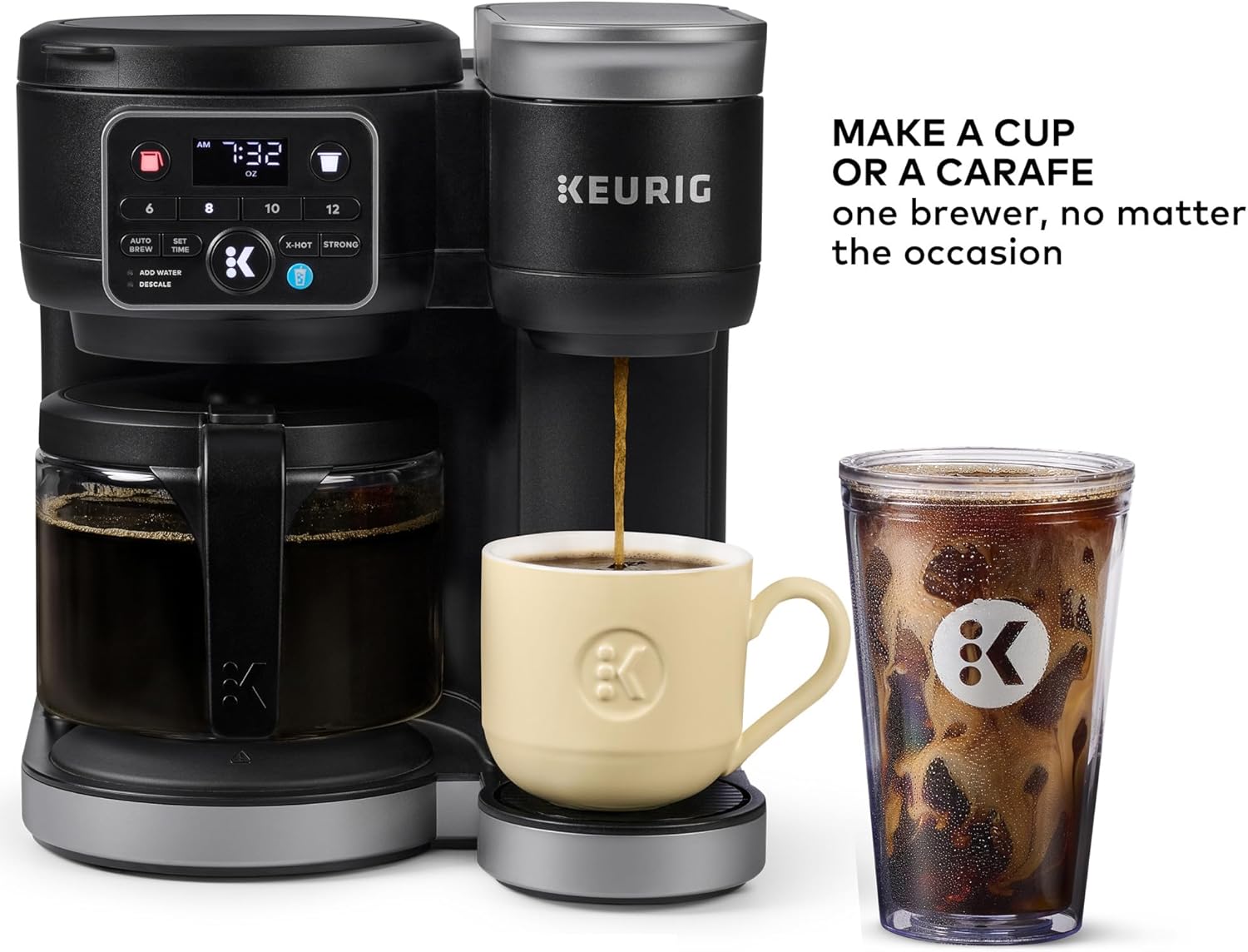 Keurig K-Duo Hot & Iced Single Serve & Carafe Coffee Maker