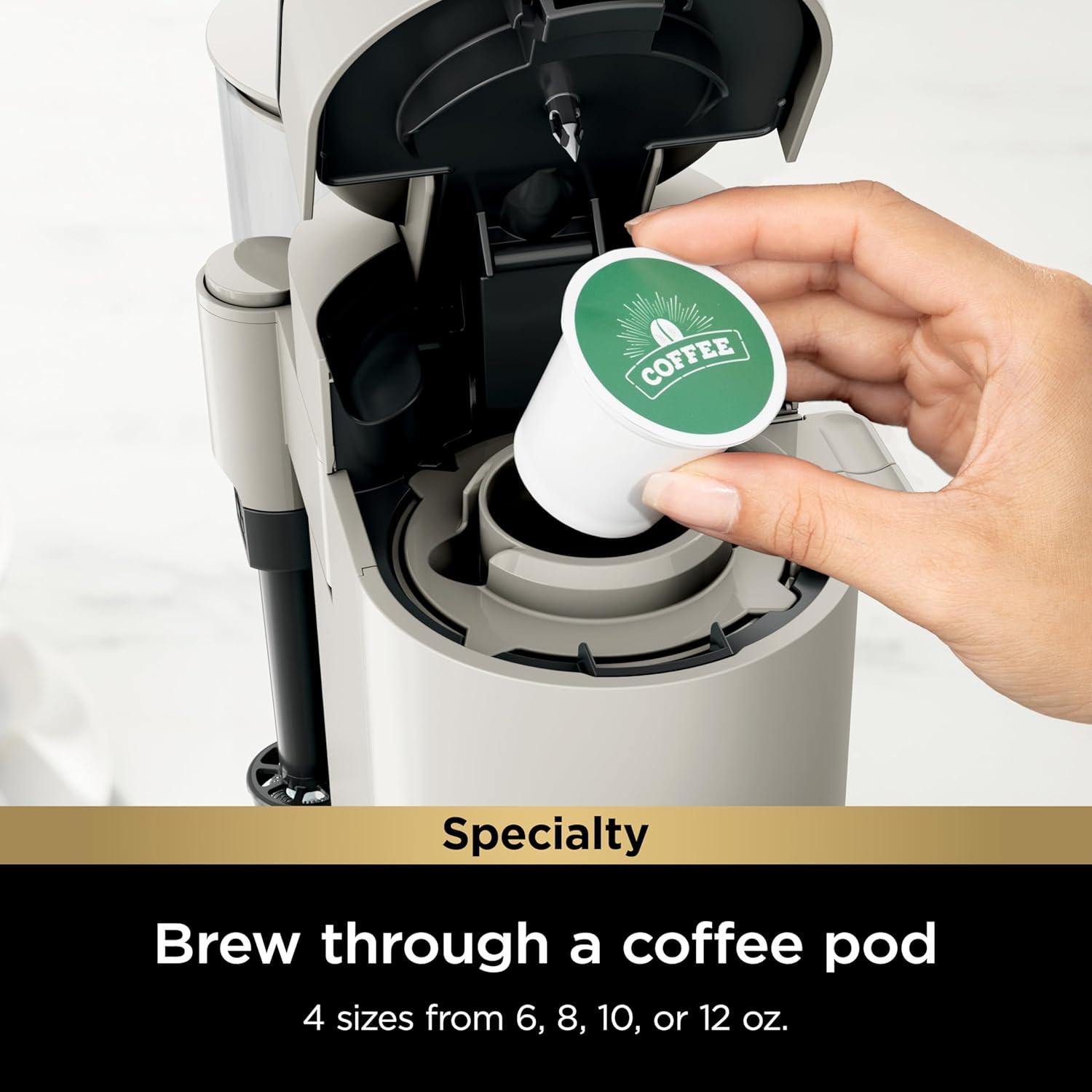 Ninja Pod & Grounds Specialty Single-Serve Coffee Maker