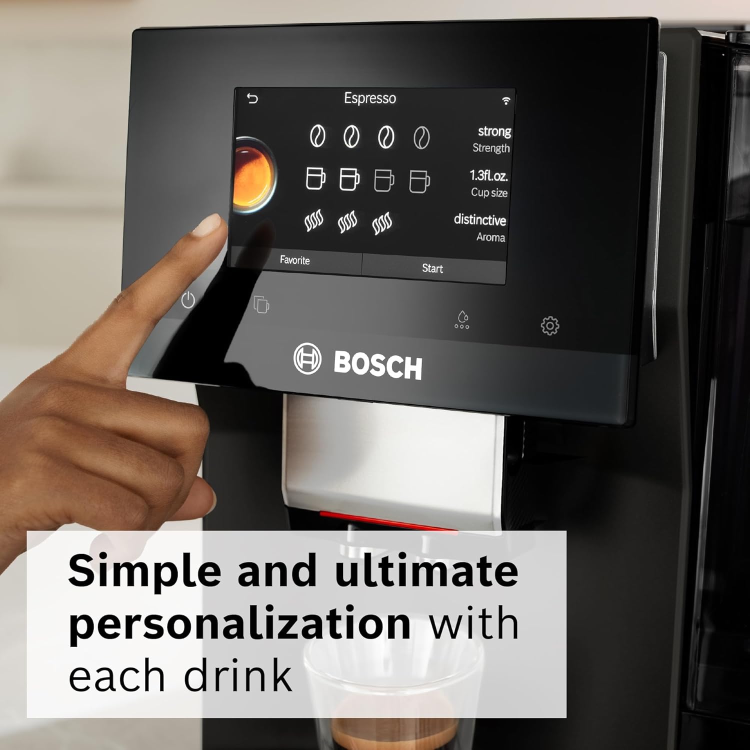 Bosch 800 Series Fully Automatic Espresso Machine - Black