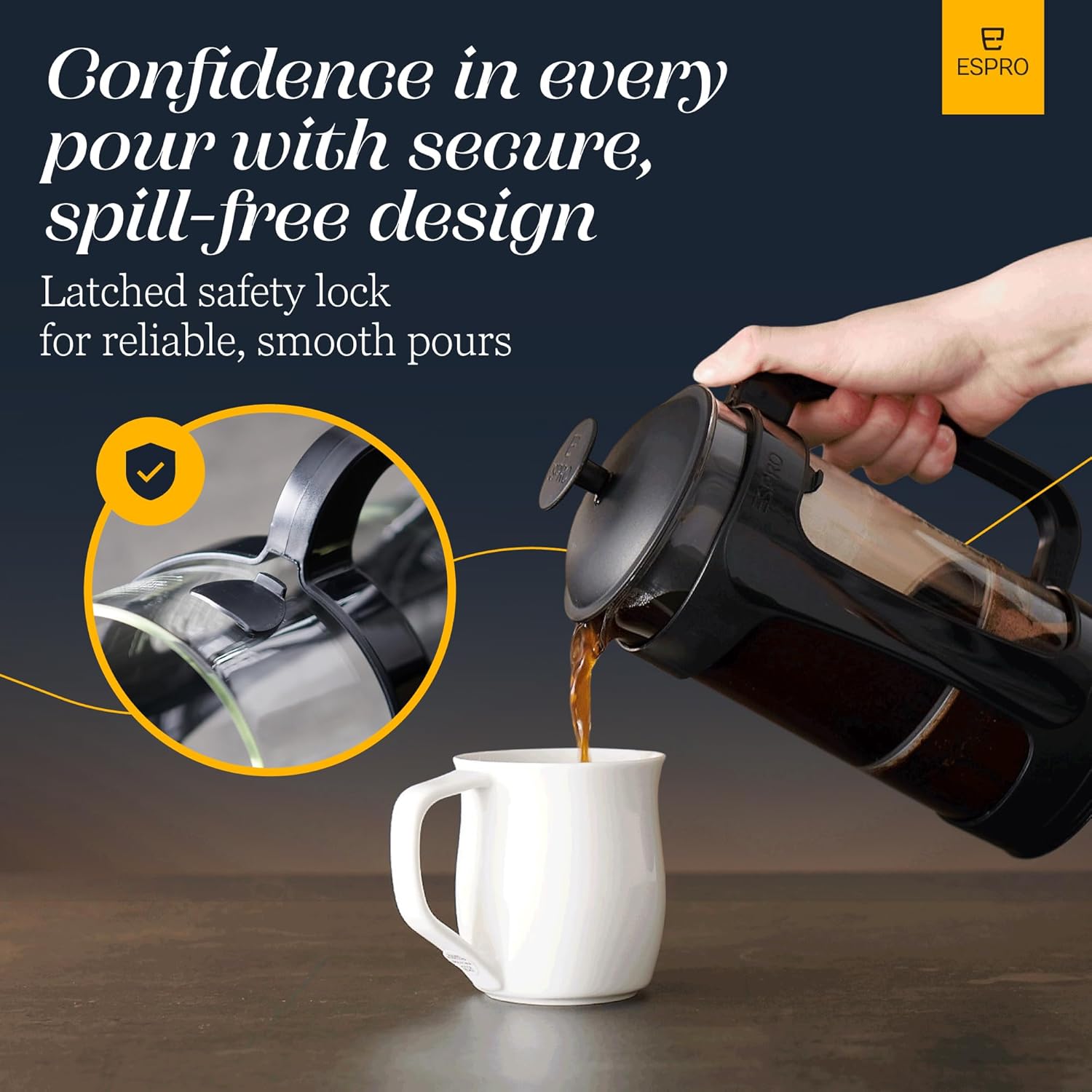 ESPRO P3 French Press Coffee Maker (32 oz)
