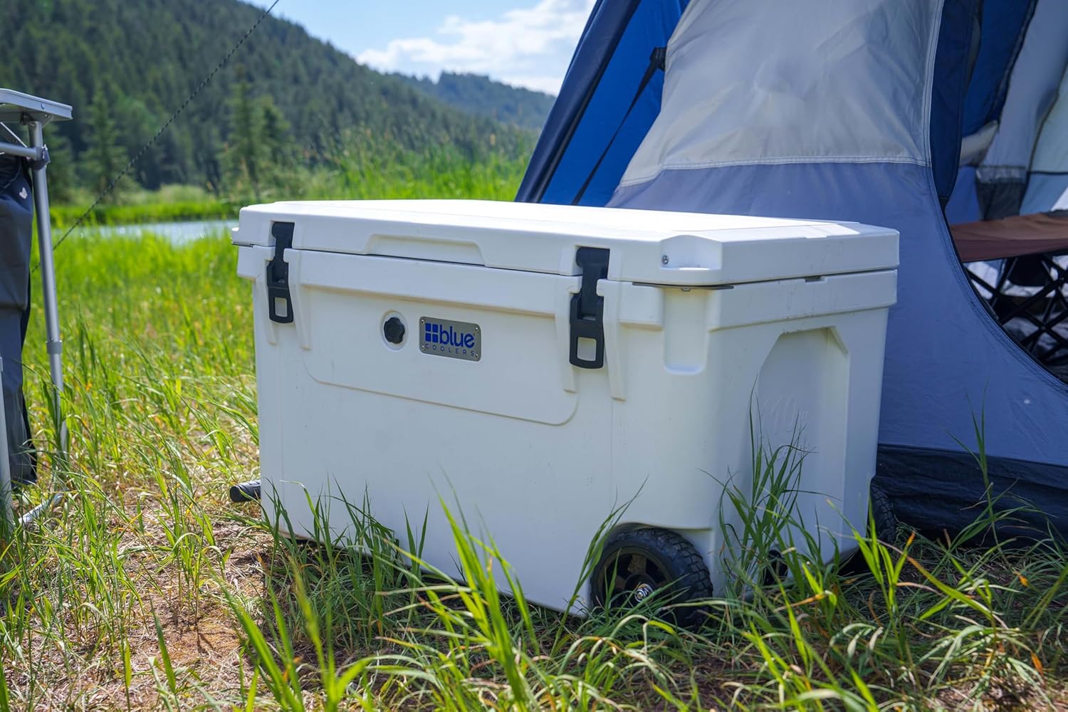 Blue Coolers 110‑Quart Ark Series Roto‑Molded Wheeled Cooler