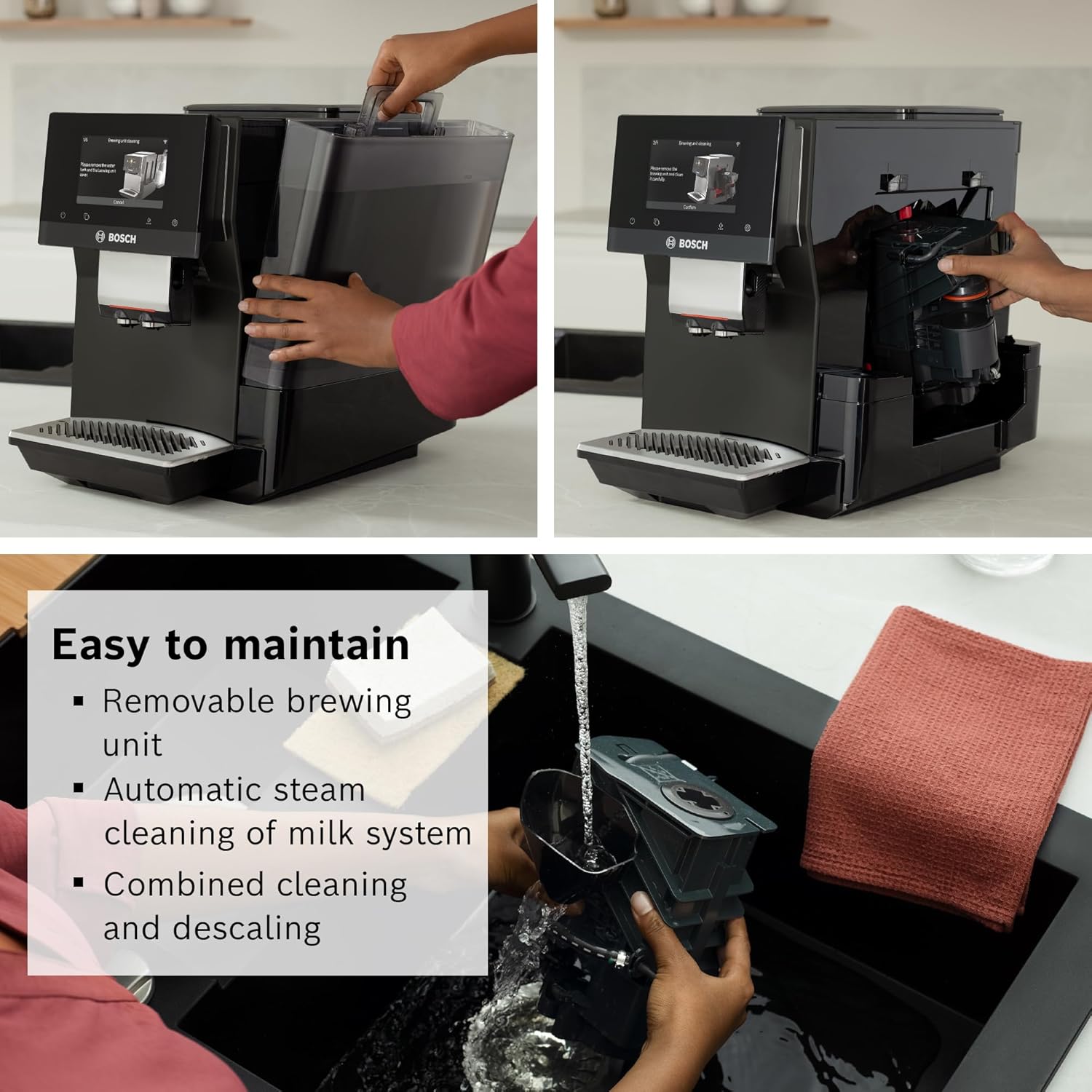 Bosch 800 Series Fully Automatic Espresso Machine - Black