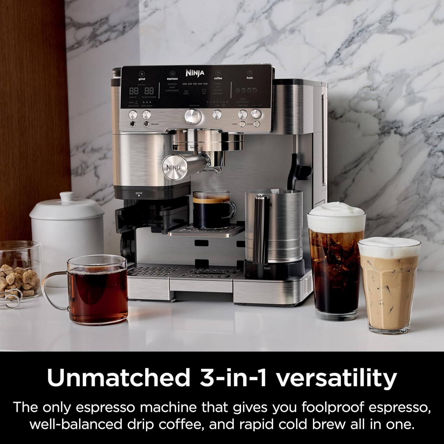 Ninja Espresso Machine and Drip Coffee Maker
