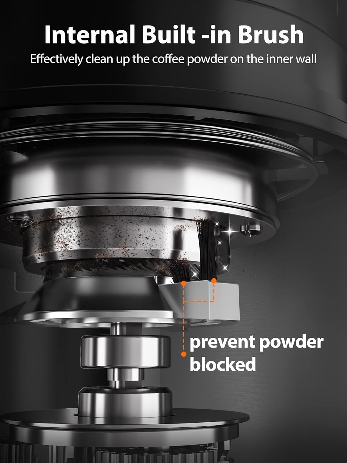 Aromaster Conical Burr Coffee Grinder