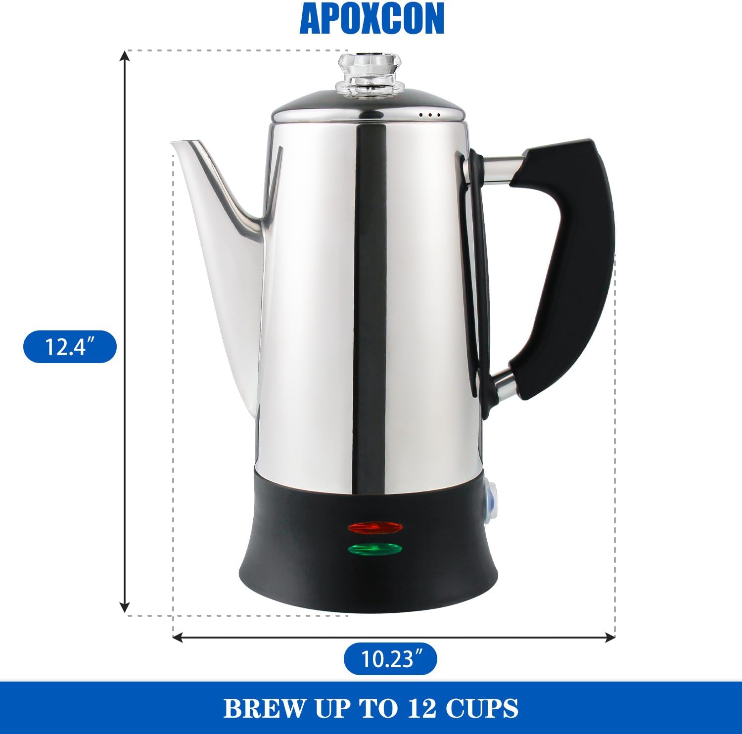 APOXCON Electric Coffee Percolator
