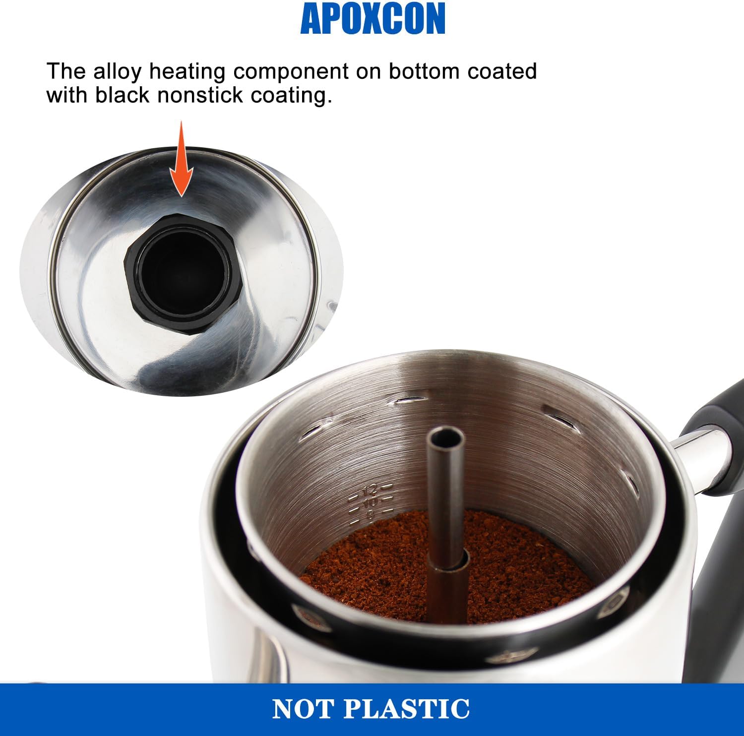 APOXCON Electric Coffee Percolator