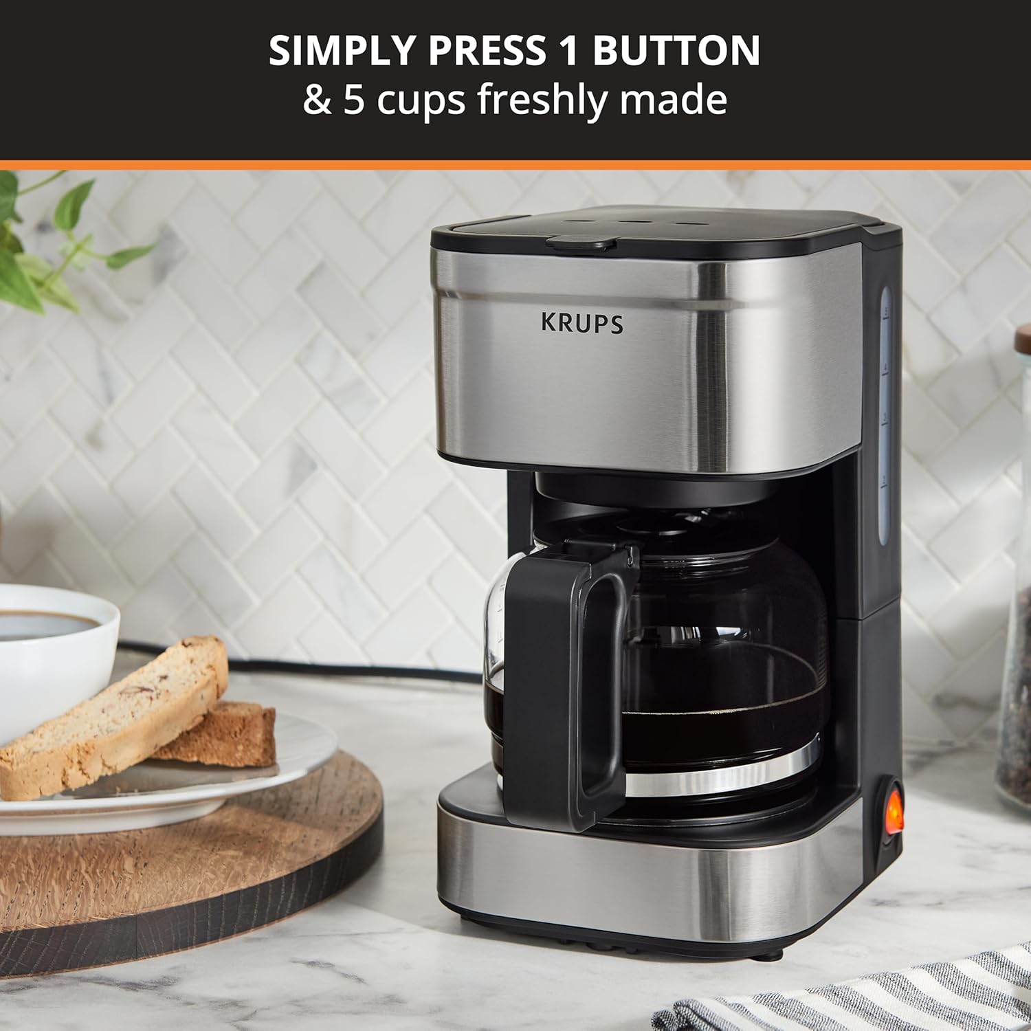 KRUPS Simply Brew Compact Filter Coffee Maker