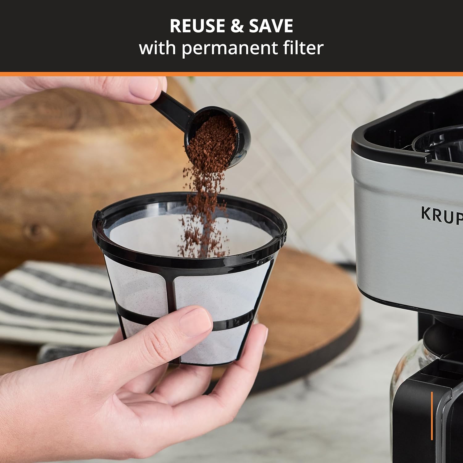 KRUPS Simply Brew Compact Filter Coffee Maker