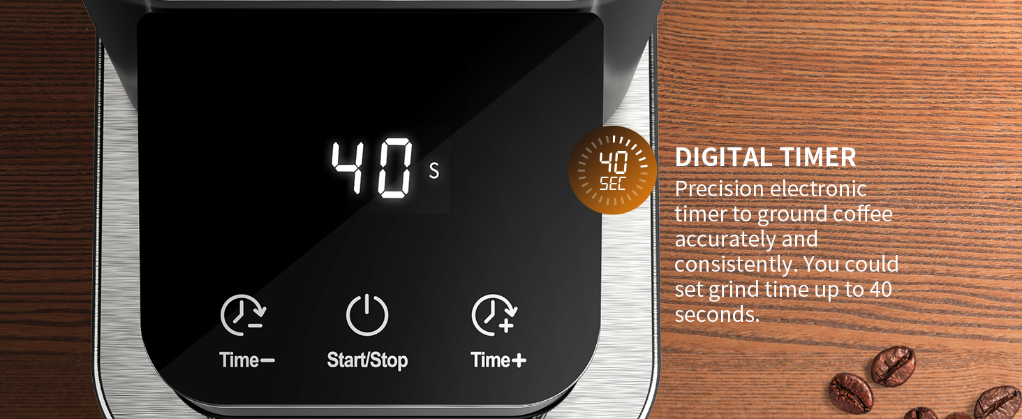 SHARDOR Professional Conical Burr Coffee Grinder