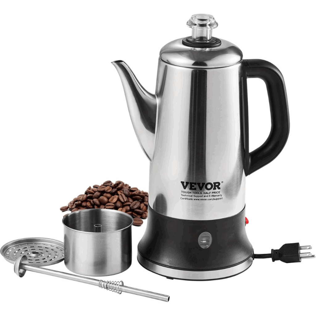 VEVOR electric percolator coffee pot