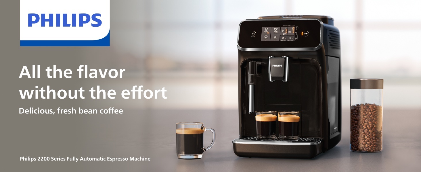 PHILIPS 2200 Series Fully Automatic Espresso Machine