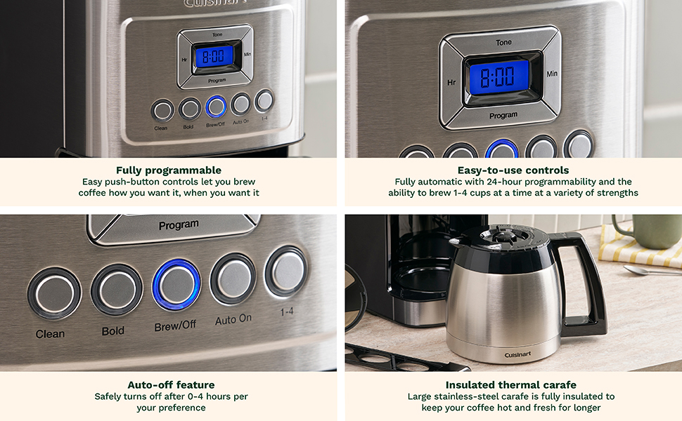 Cuisinart 12-Cup Programmable Thermal Coffeemaker