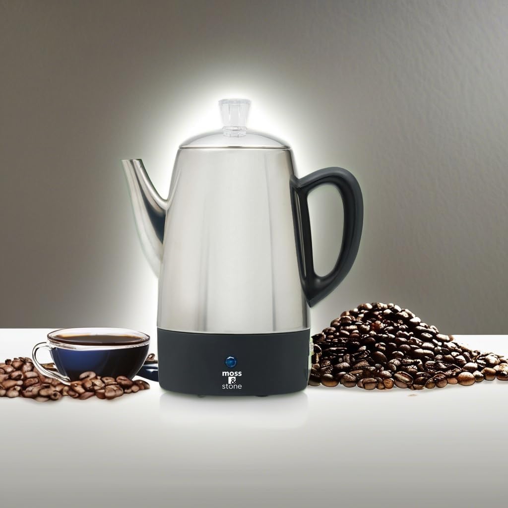 Moss & Stone Electric Coffee Percolator