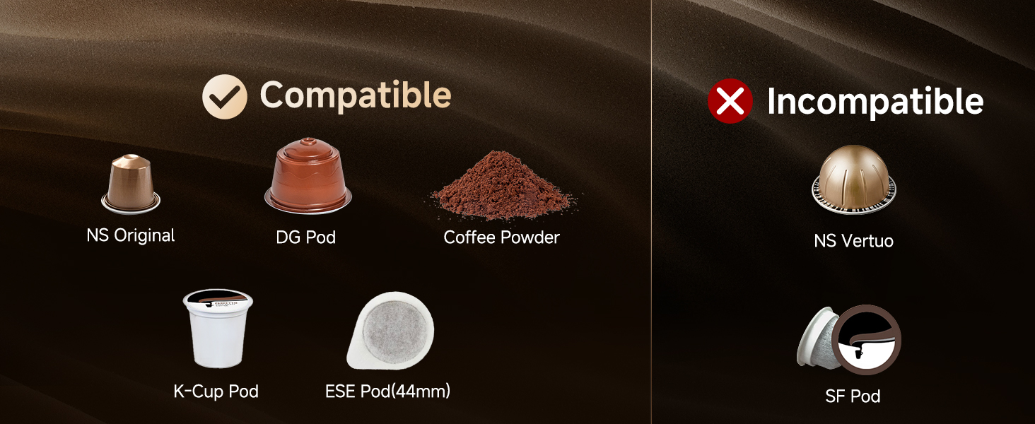 HiBREW H2B 5-in-1 Coffee & Espresso Machine