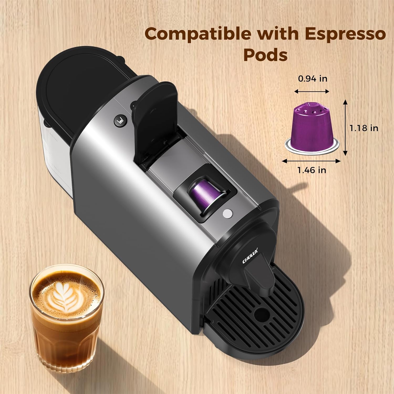 CHULUX Compact Espresso Machine - Image 4