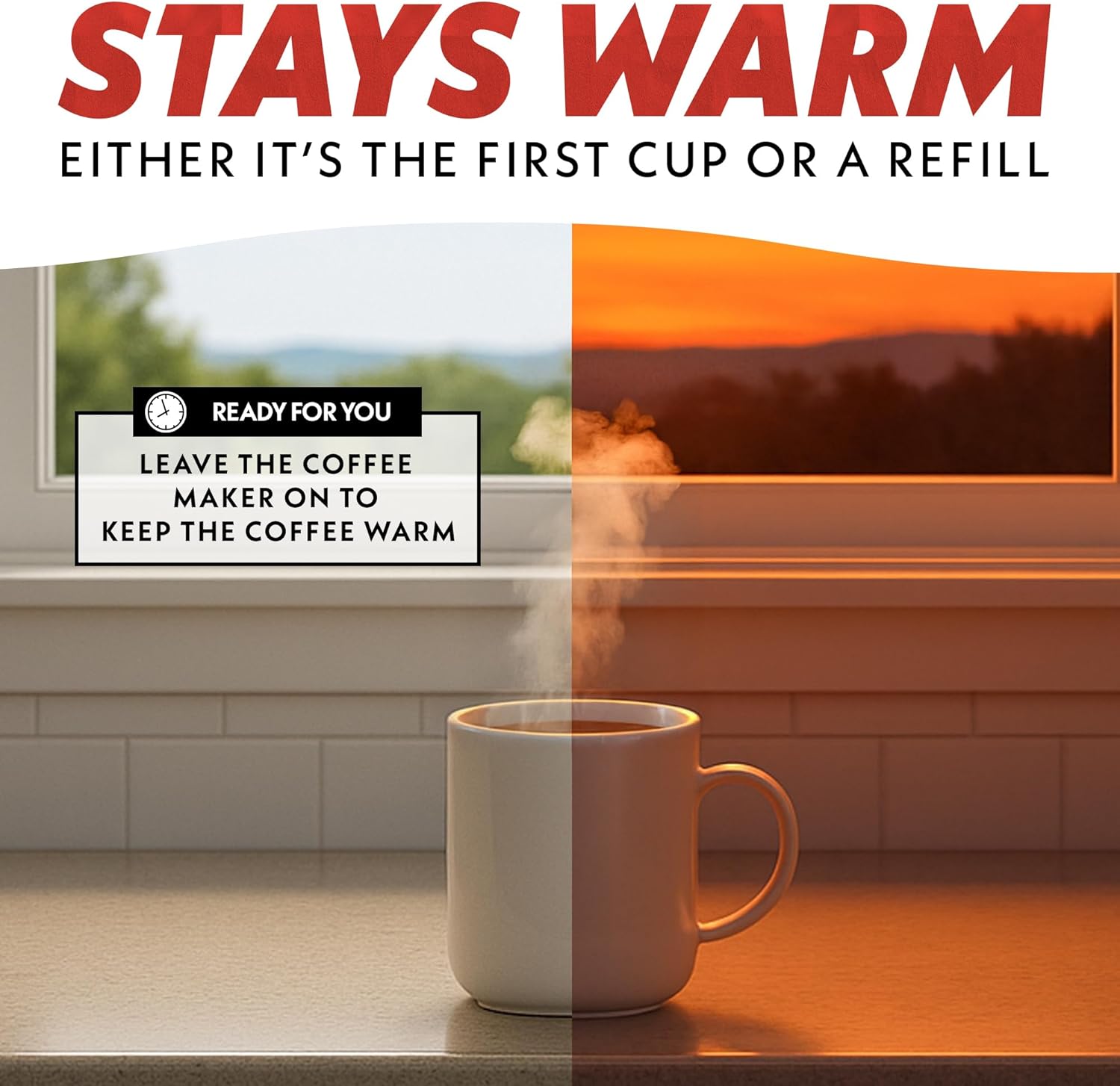 Gourmia 12-Cup Drip Coffee Maker - Image 6