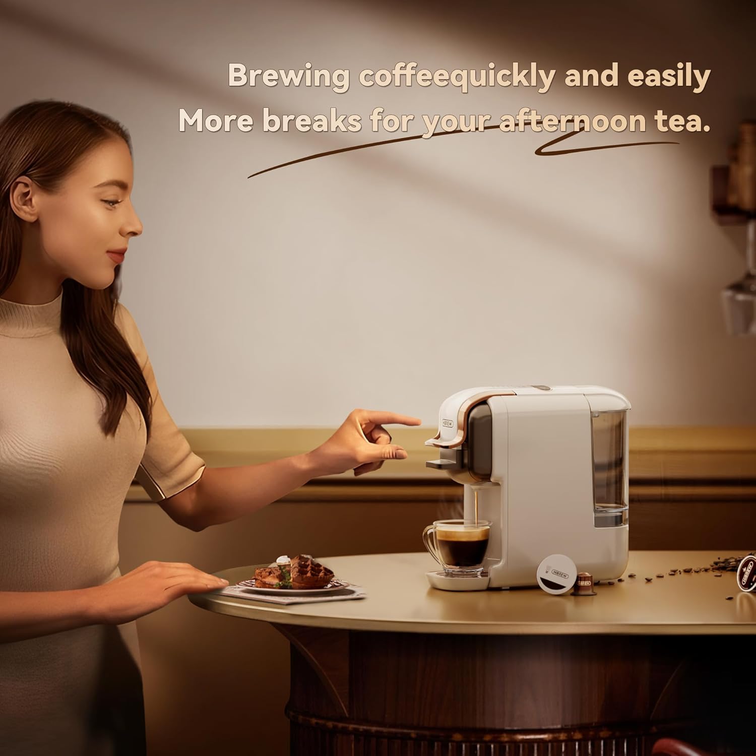HiBREW H2B 5-in-1 Coffee & Espresso Machine