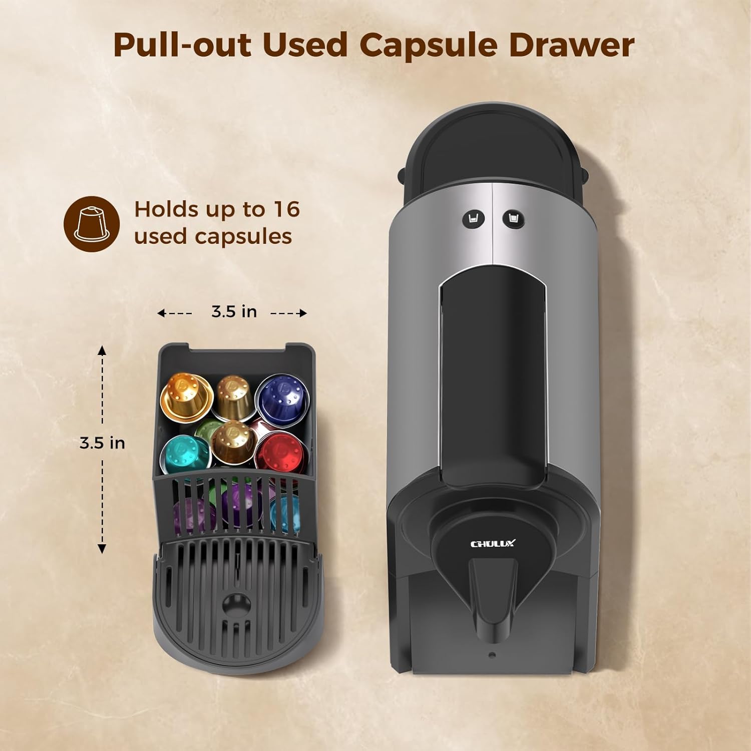 CHULUX Compact Espresso Machine