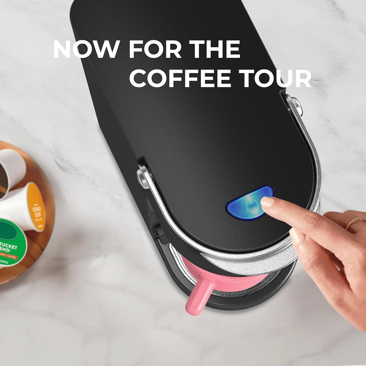 CHULUX Slim Single Serve Coffee Maker