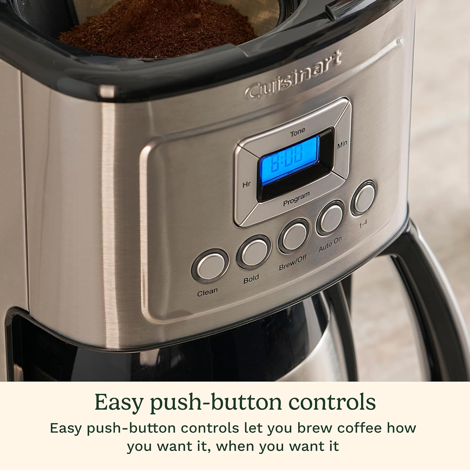 Cuisinart 12-Cup Programmable Thermal Coffeemaker - Image 3
