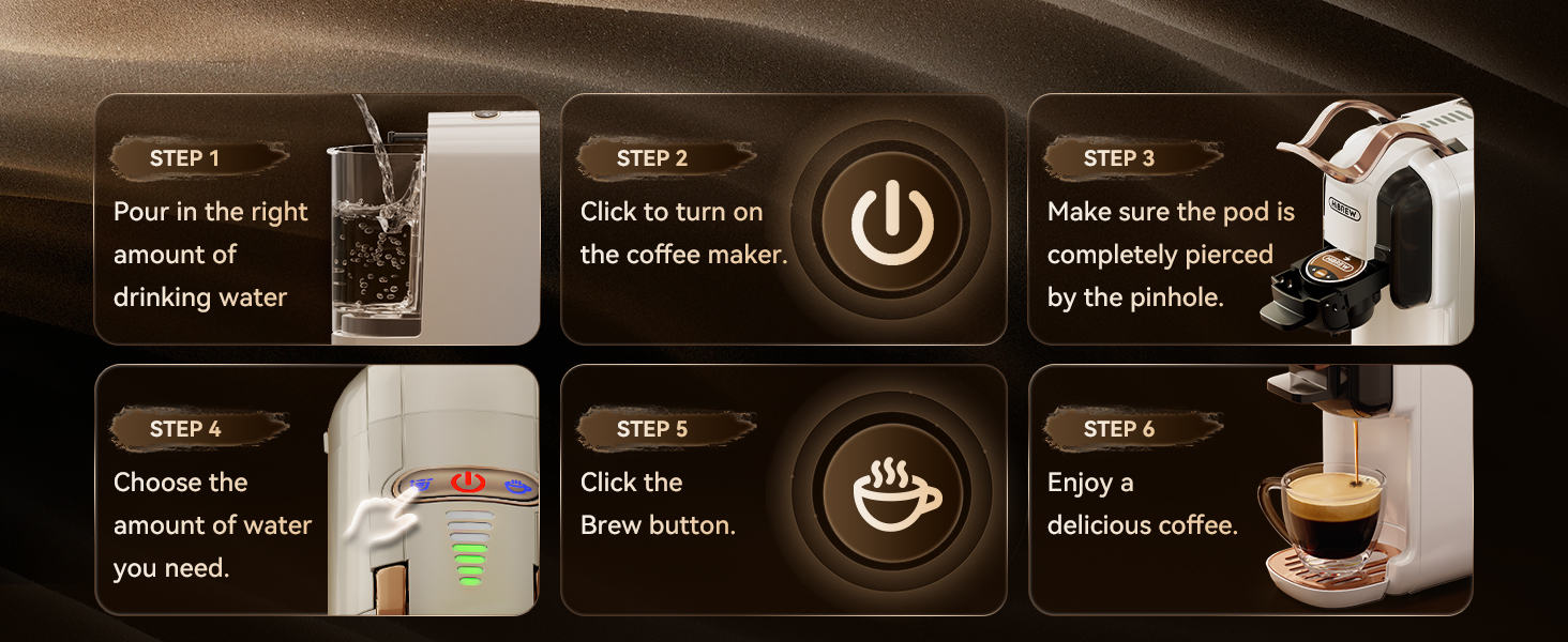 HiBREW H2B 5-in-1 Coffee & Espresso Machine