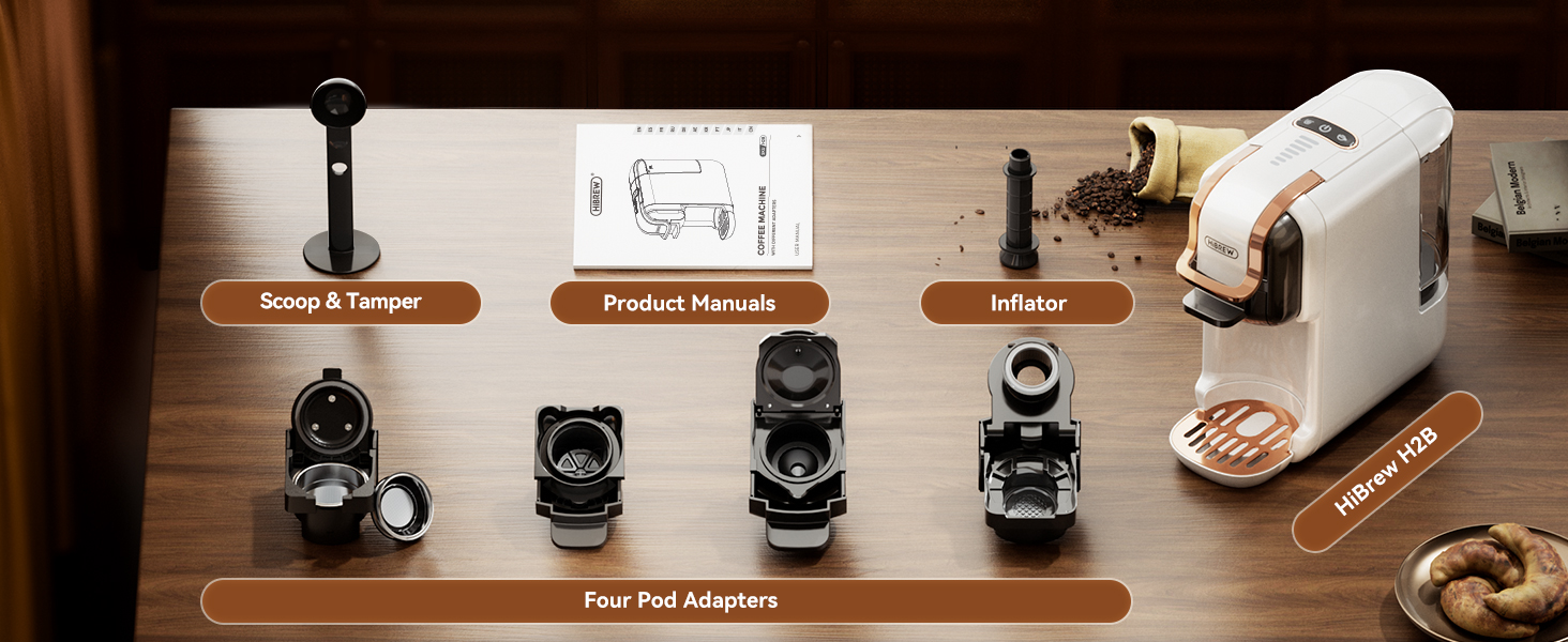 HiBREW H2B 5-in-1 Coffee & Espresso Machine