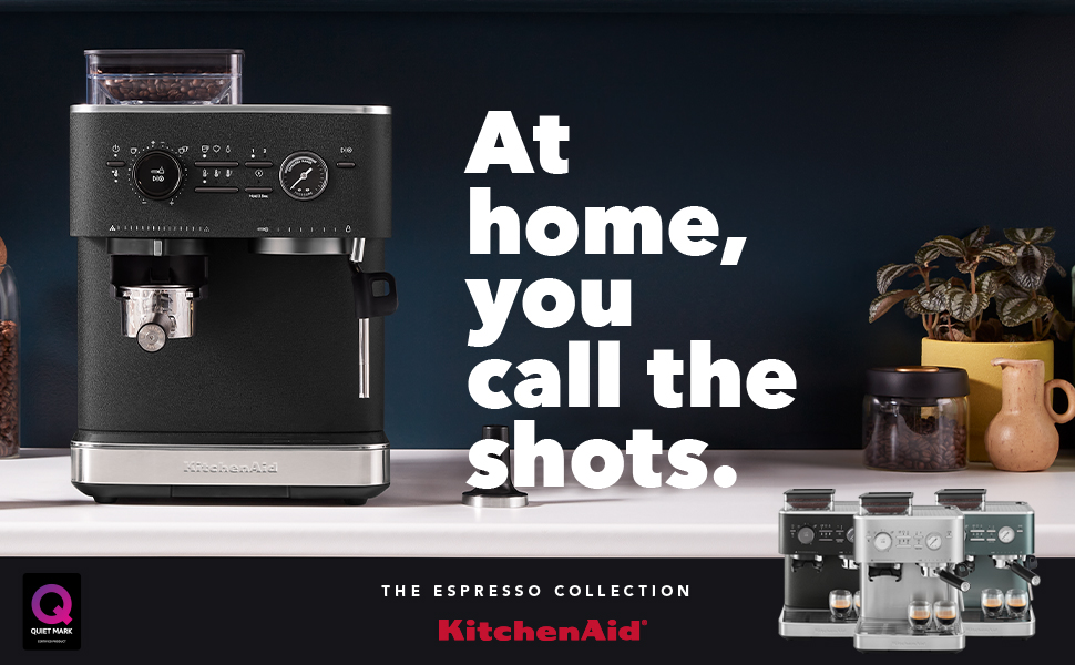 KitchenAid Semi-Automatic Espresso Machine with Burr Grinder