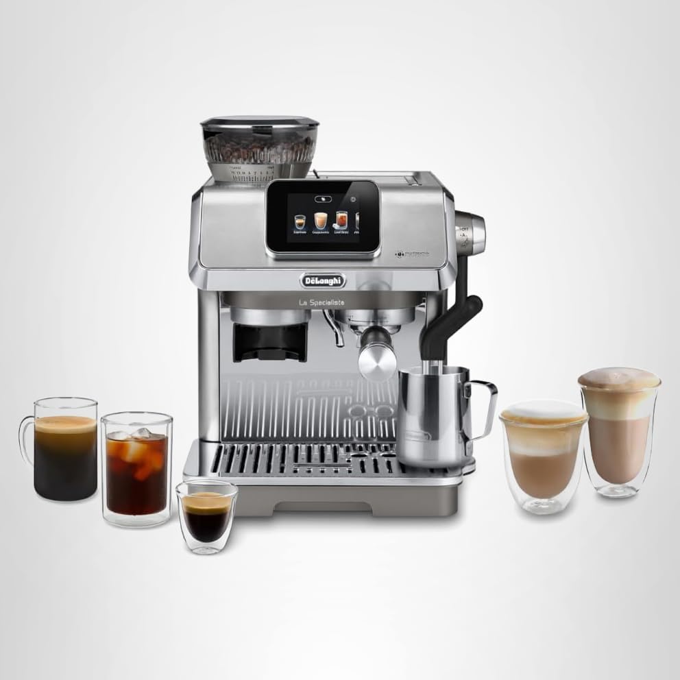 De'Longhi La Specialista Touch Espresso Machine with Grinder & Milk Frother