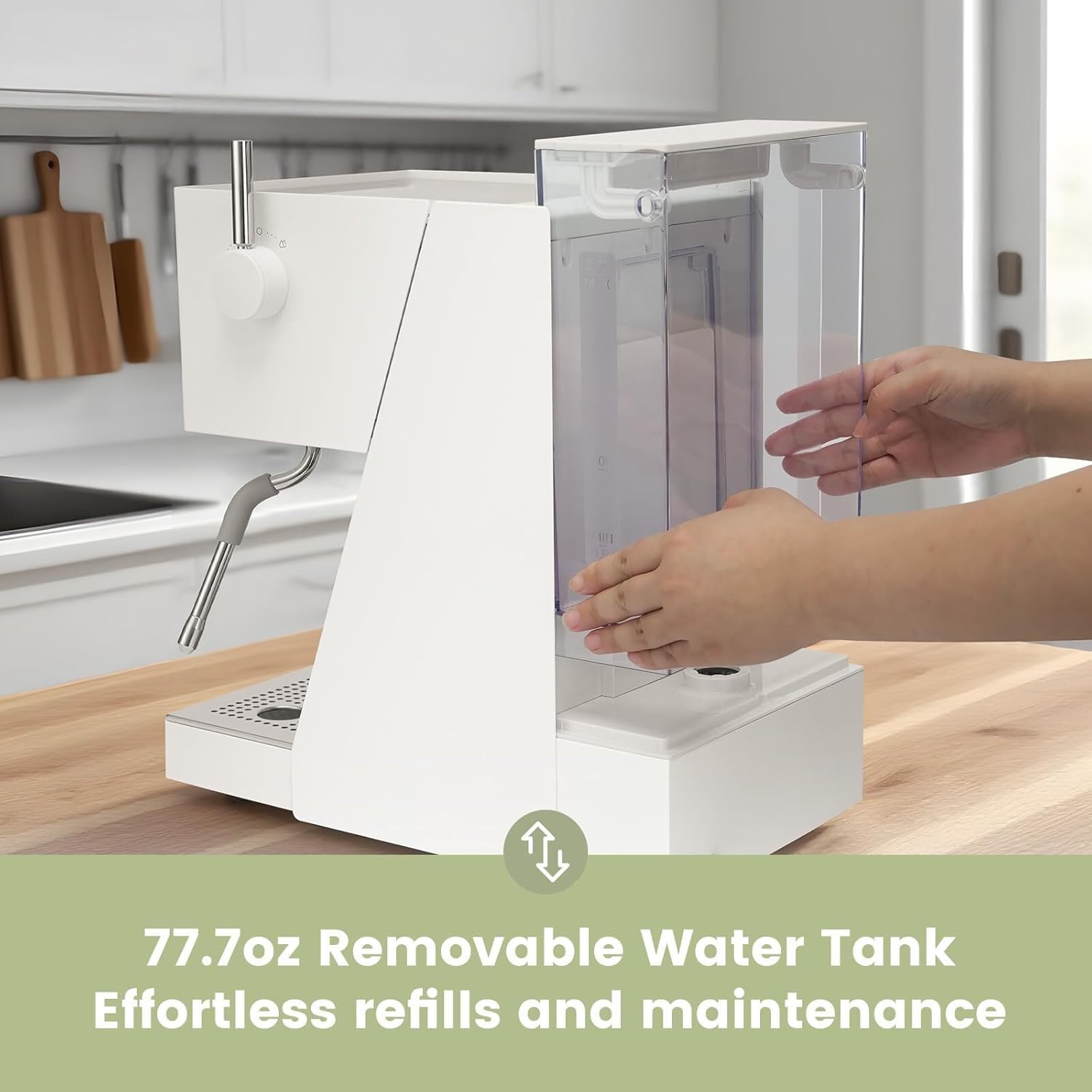 Gevi Commercial Espresso Machine 20 Bar with Smart OPV - Image 4