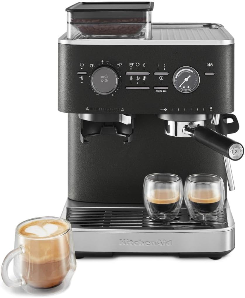 KitchenAid Semi-Automatic Espresso Machine with Burr Grinder
