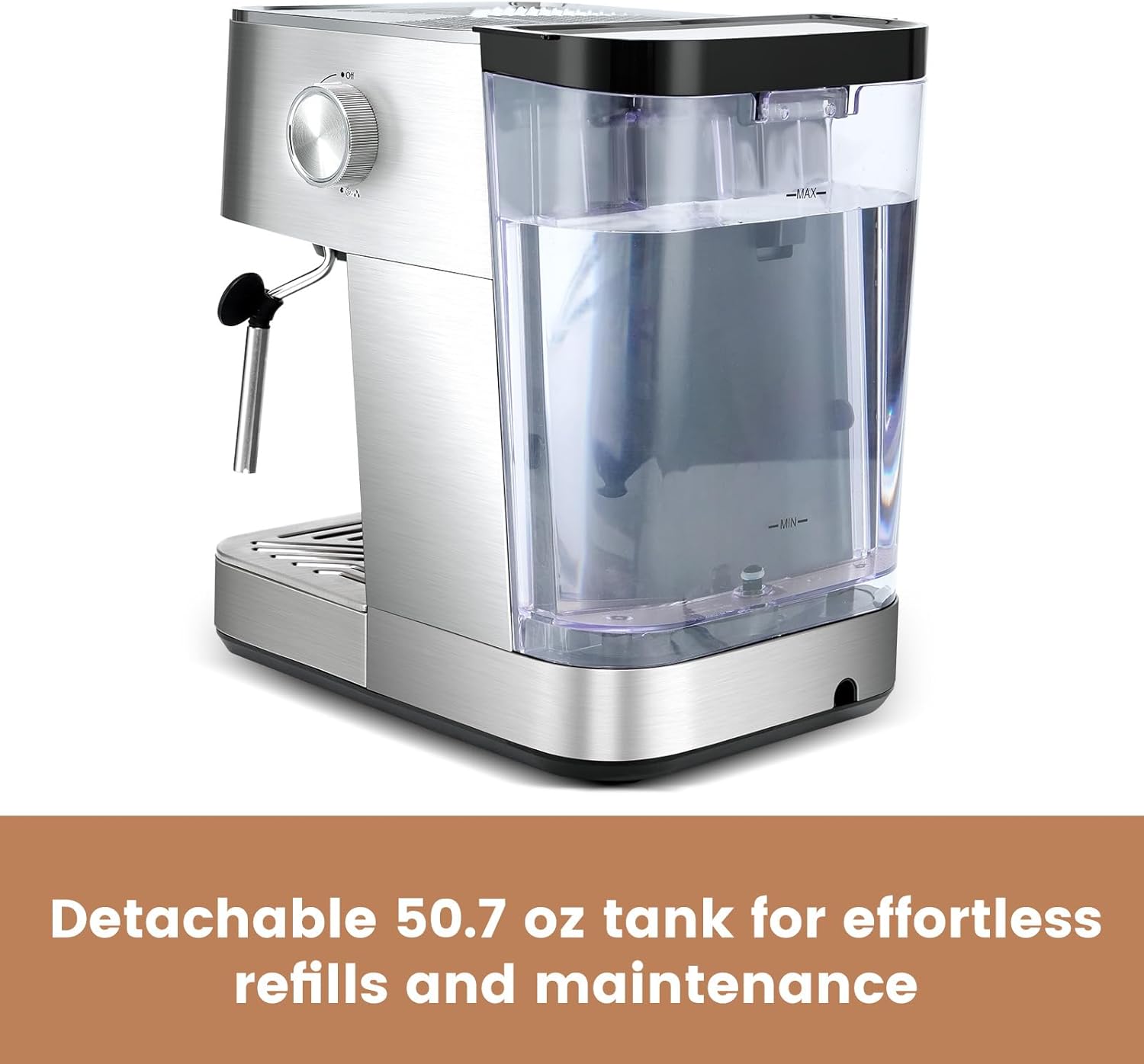 Gevi Espresso Machine with 58mm Professional Portafilter