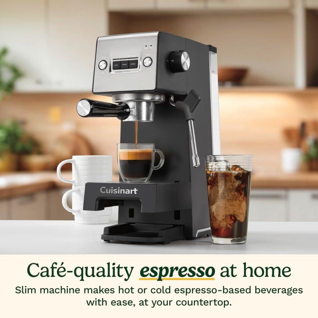Cuisinart Espresso Bar Slim Coffee Espresso Machine