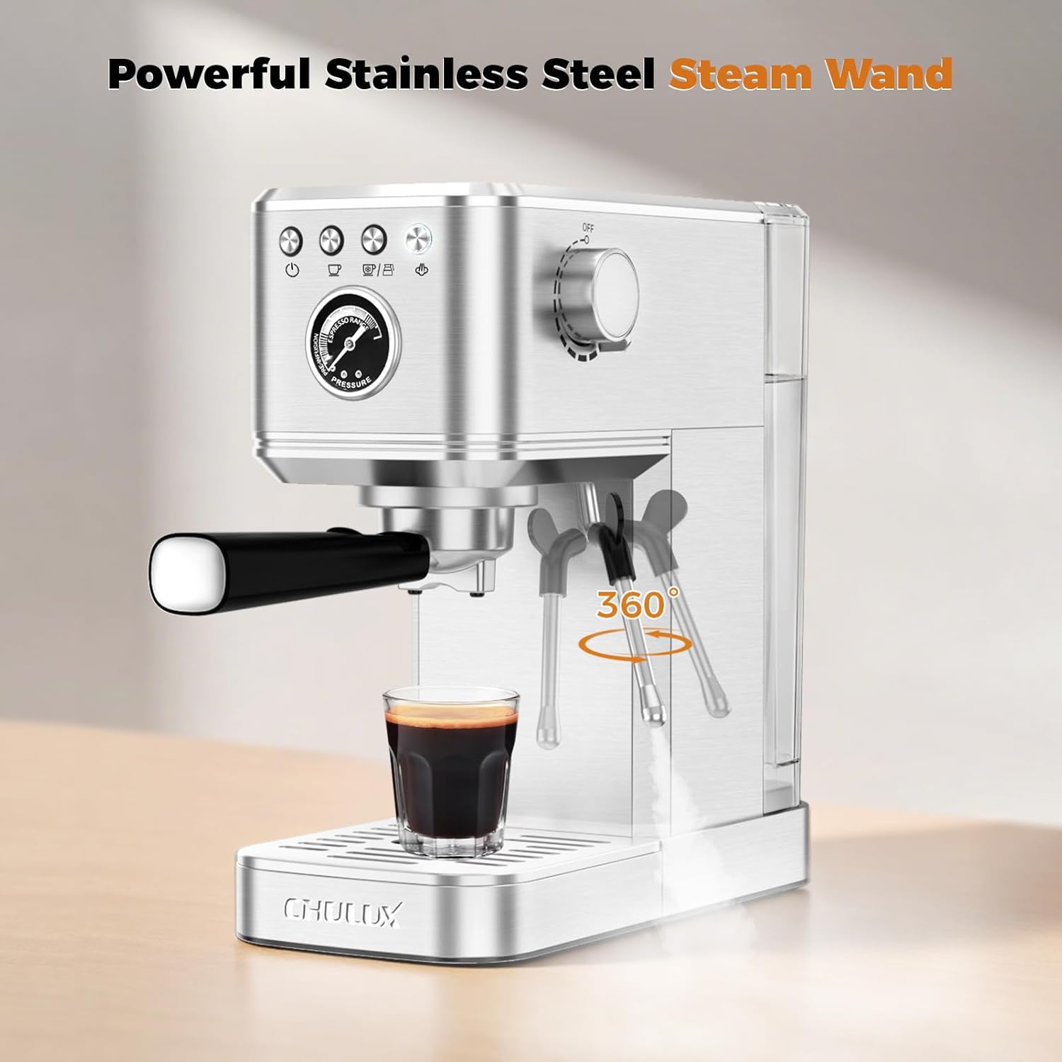 CHULUX Elite Espresso Machine 20 Bar