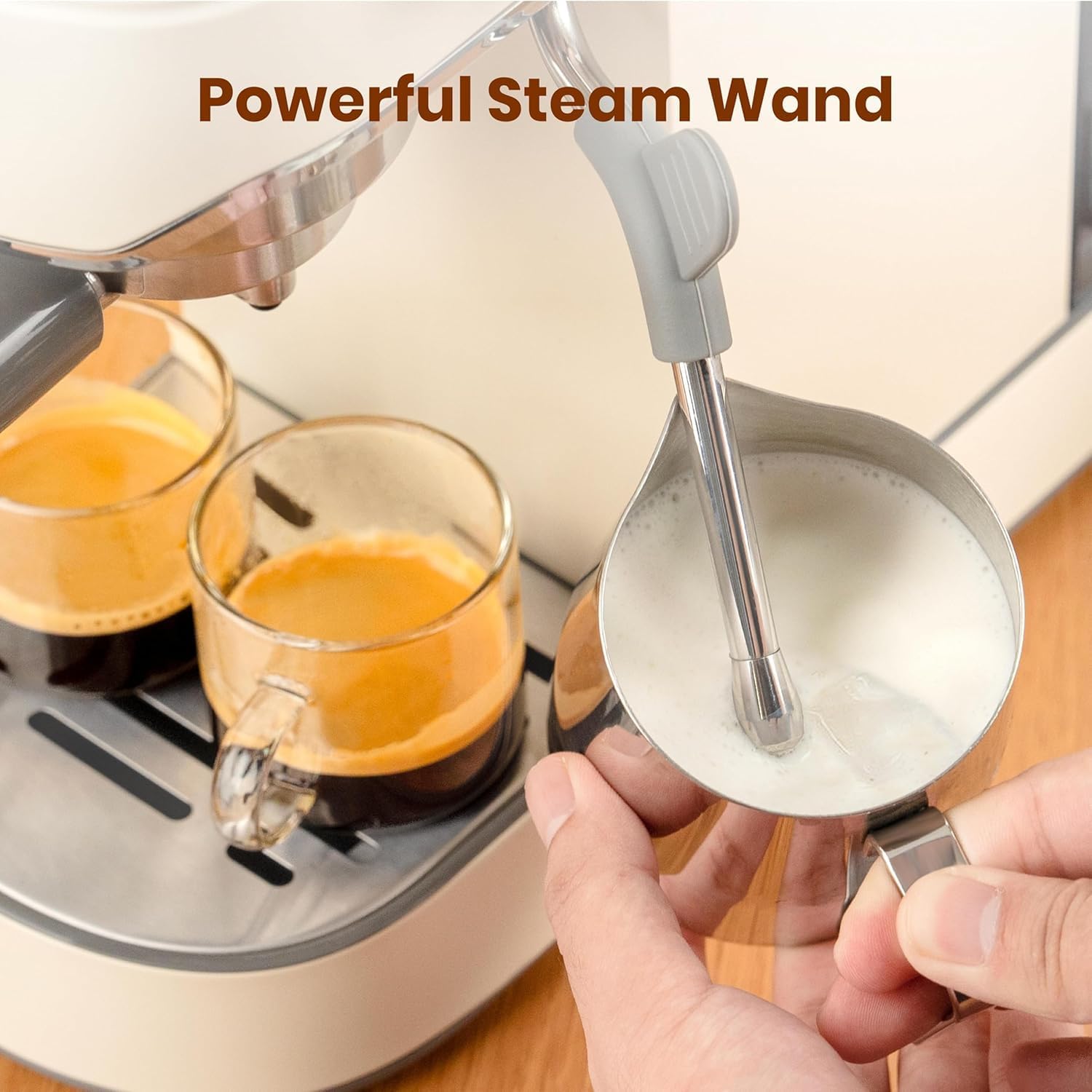 Gevi Espresso Machine 20 Bar with Grinder