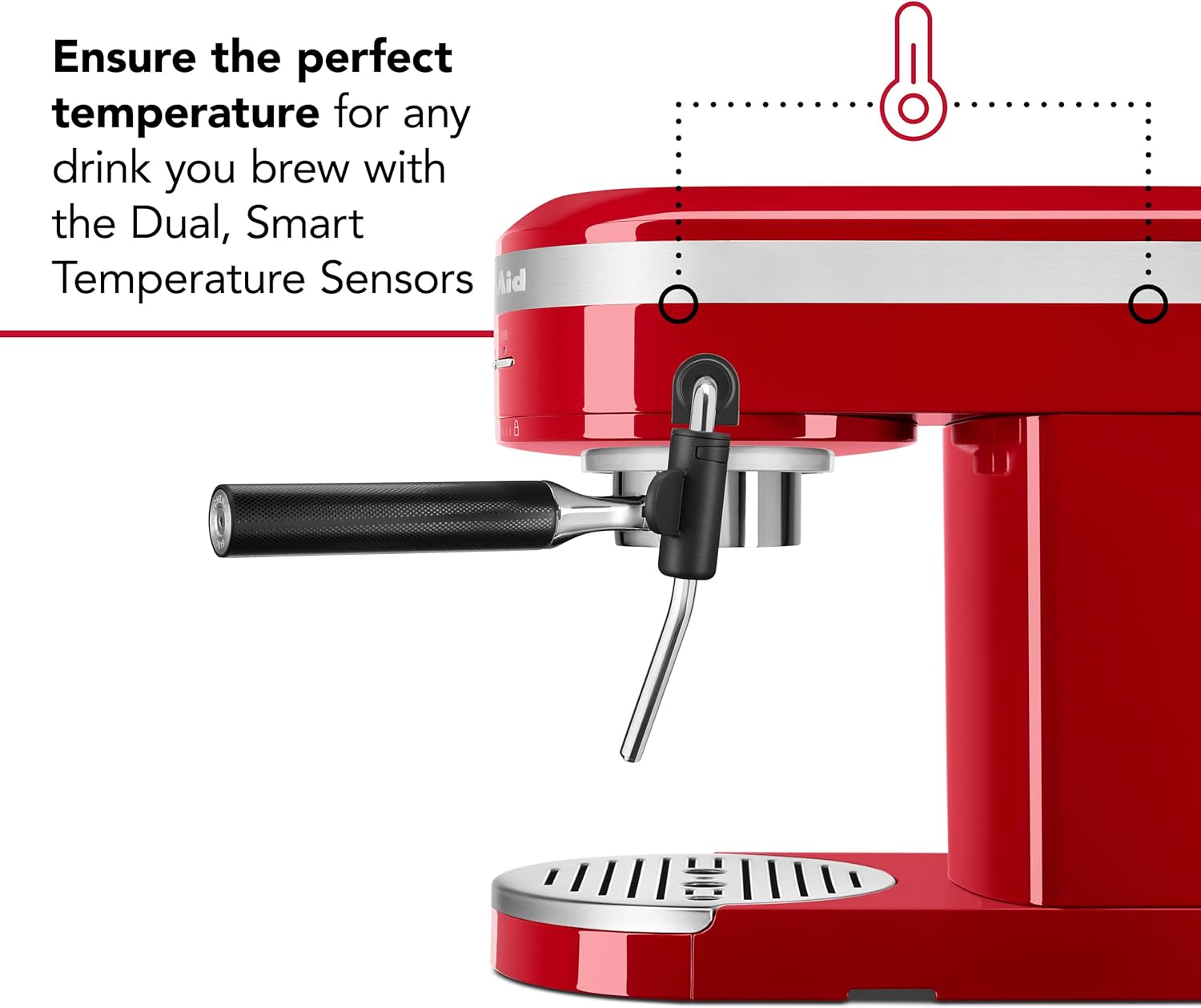KitchenAid Metal Semi-Automatic Espresso Machine