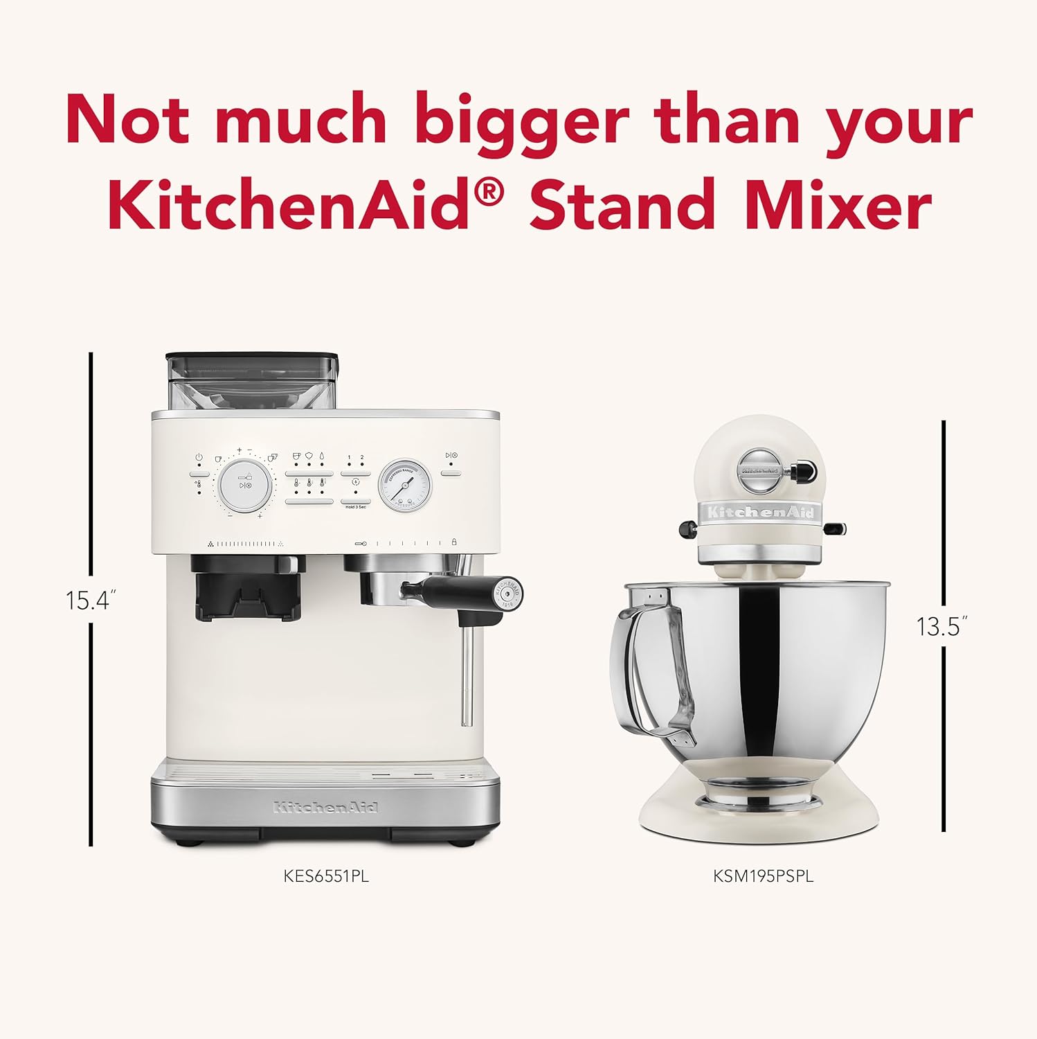 KitchenAid Semi-Automatic Espresso Machine with Burr Grinder